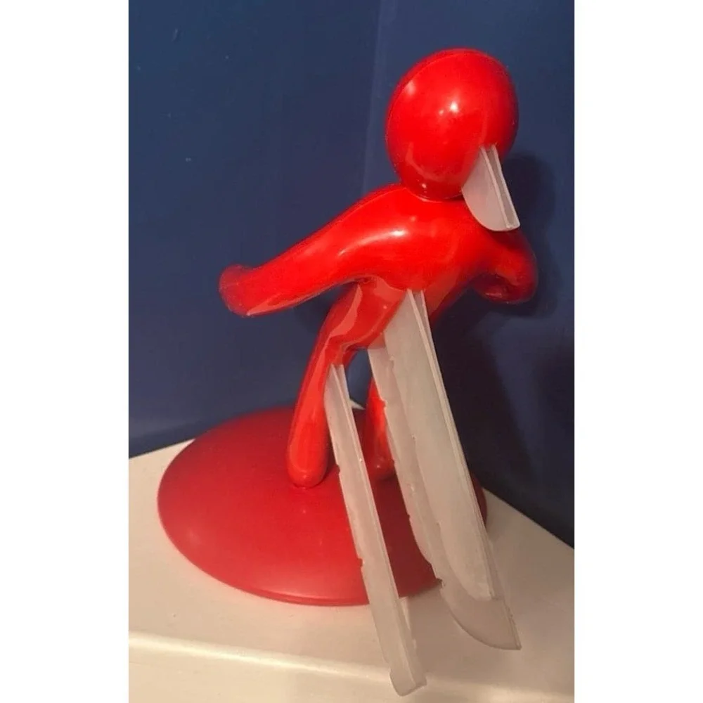 Voodoo/The Ex Red Classic HTF Knife Block, Block‎ ONLY